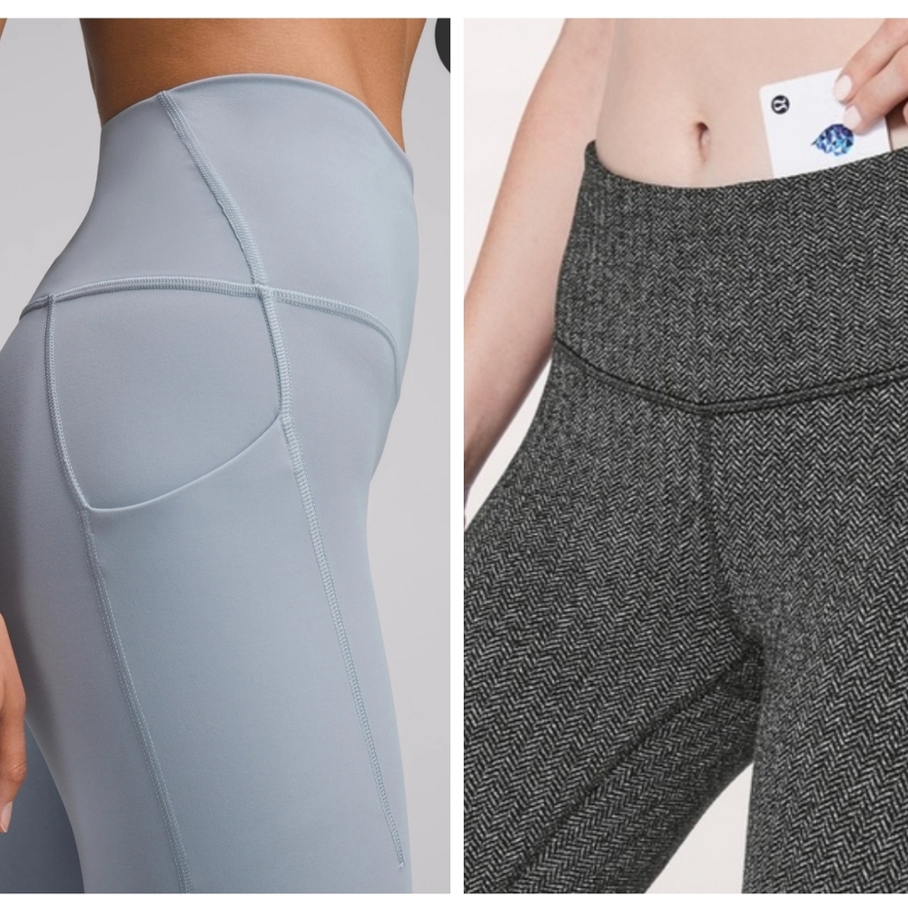 2 Pairs LULULEMON Leggings. Size 10